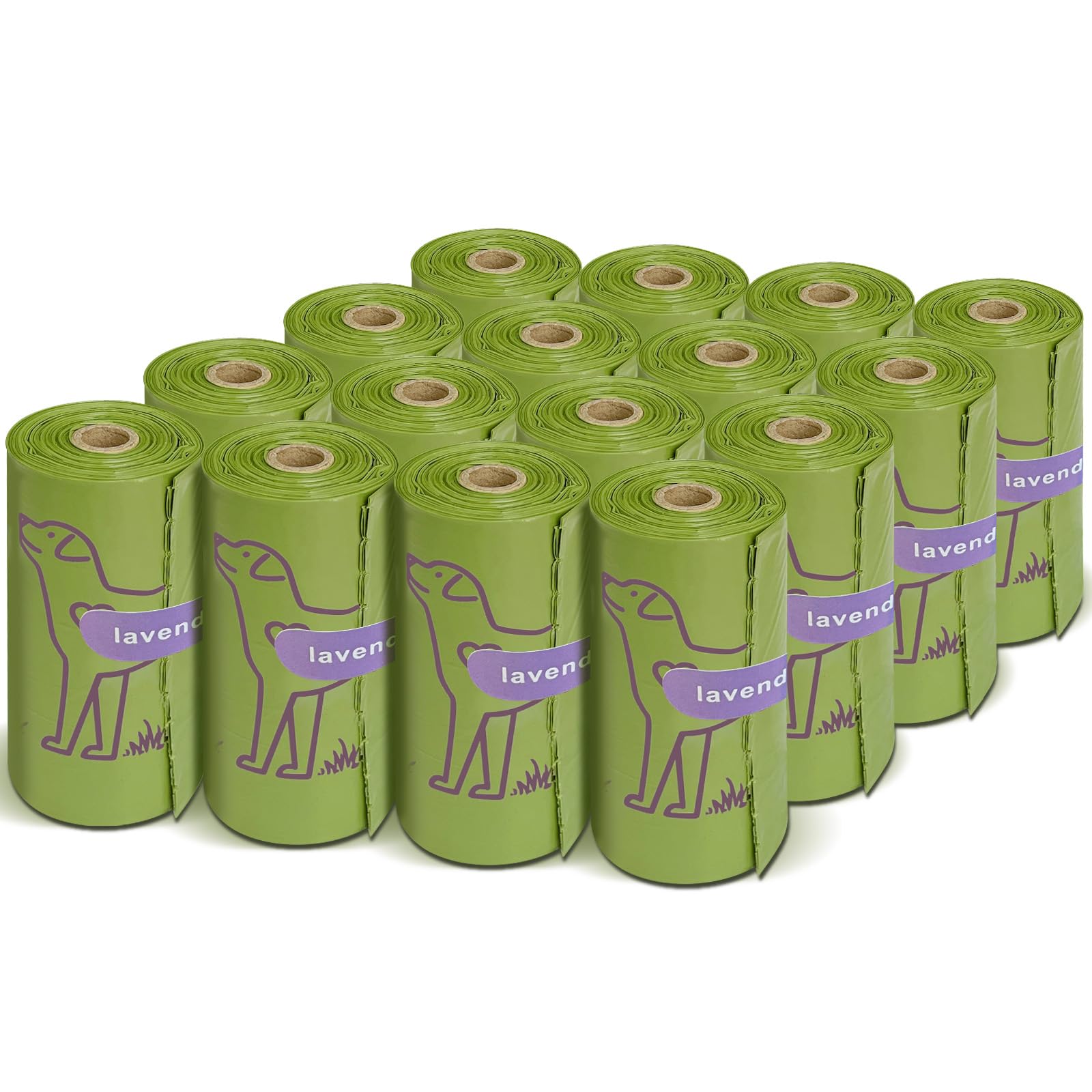 Lavender-Scented Dog Waste Bags