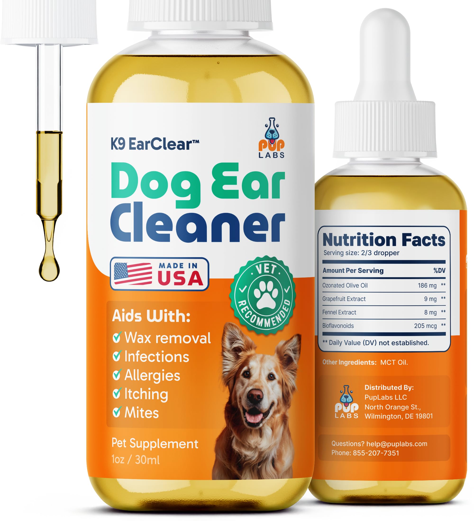 Natural Dog Ear Cleaner